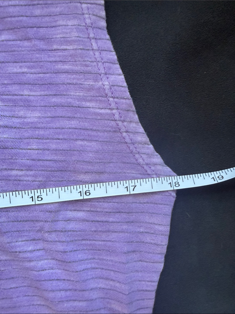 Pilcro Lavender Ruched Tank Top - Picture 11 of 14